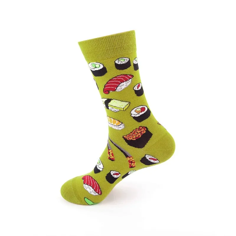Cartoon Abstract Design Socks