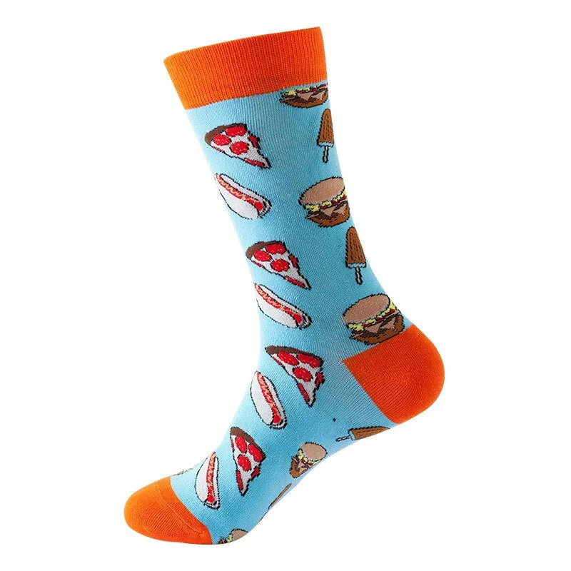 Cartoon Abstract Design Socks