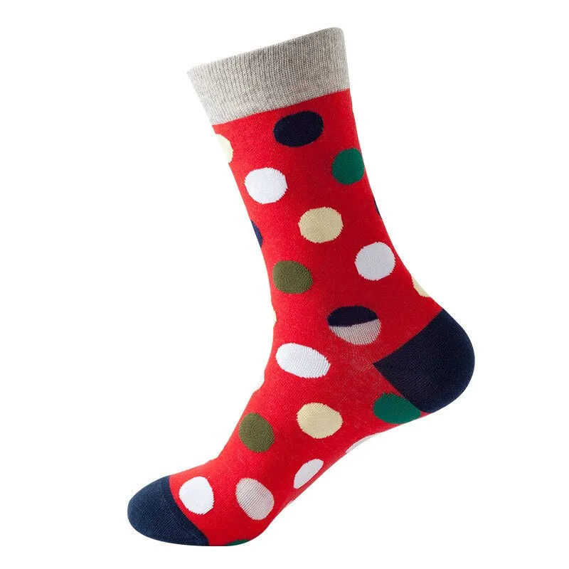 Cartoon Abstract Design Socks