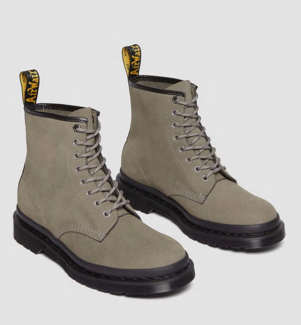 Dr.Martens 1460 Pascal Nickel Grey Milled Nubuk 31129059