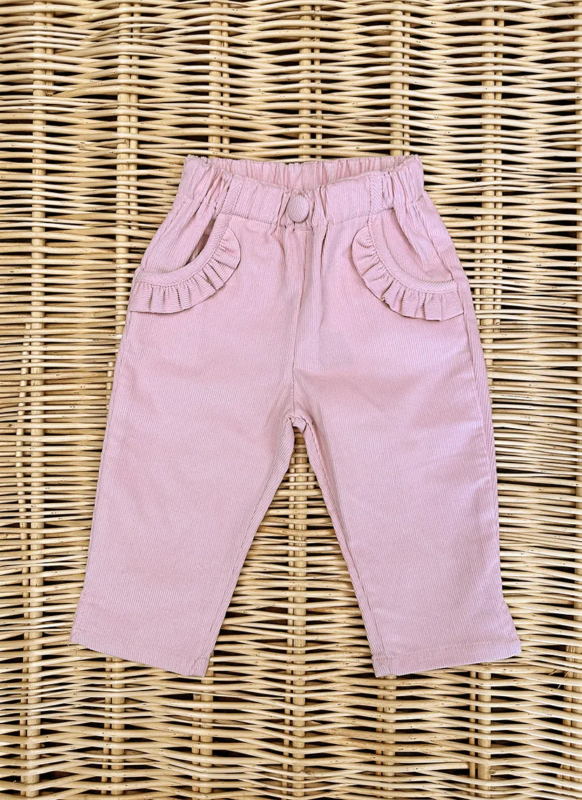 Girly Corduroy Pants