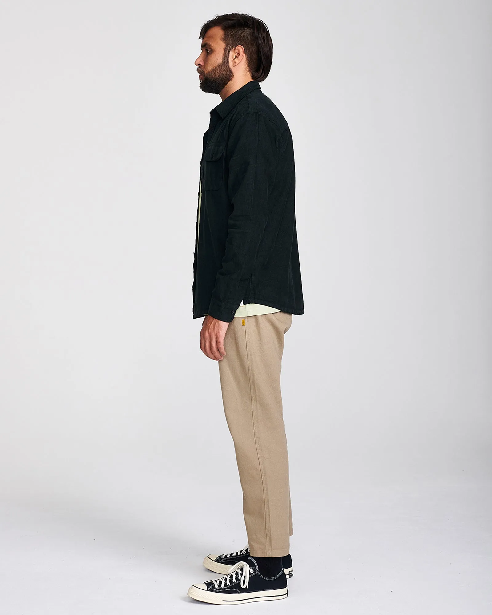 Lazy Boy L/S Shirt - Vintage Black