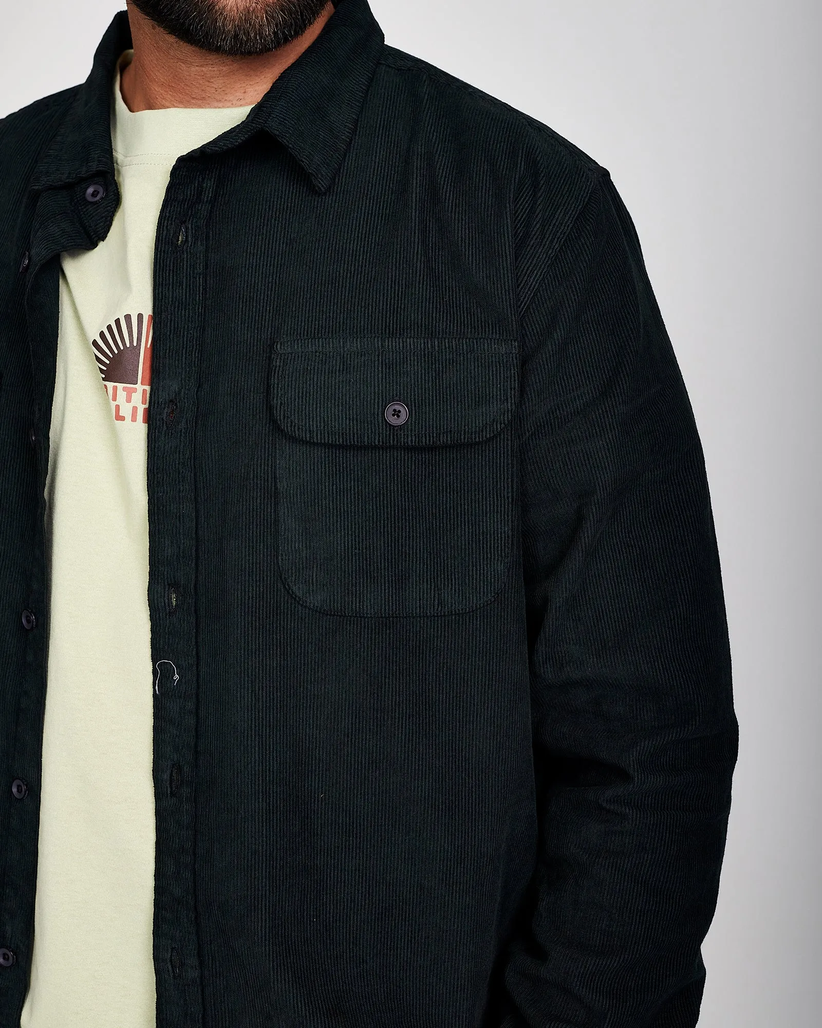 Lazy Boy L/S Shirt - Vintage Black