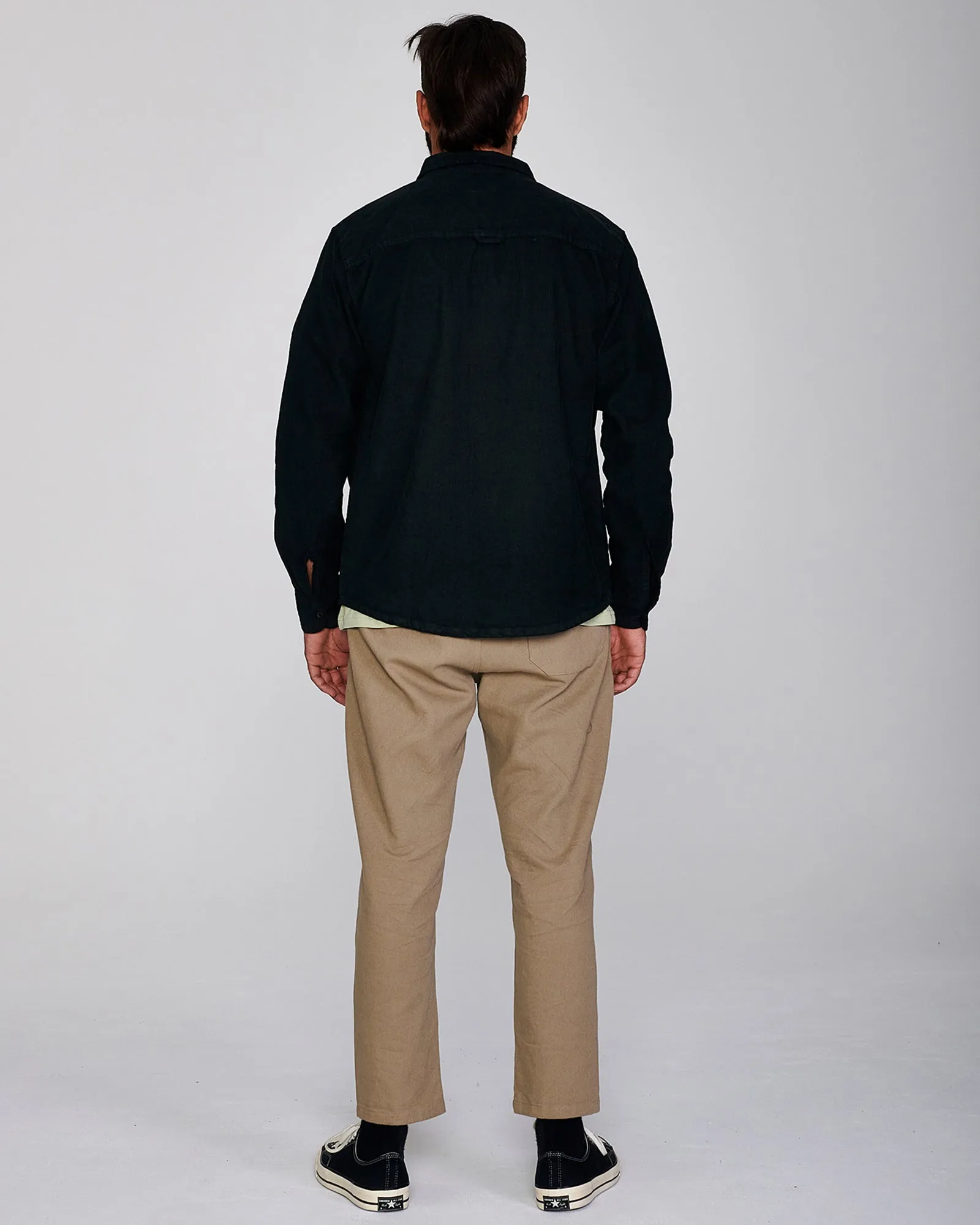Lazy Boy L/S Shirt - Vintage Black