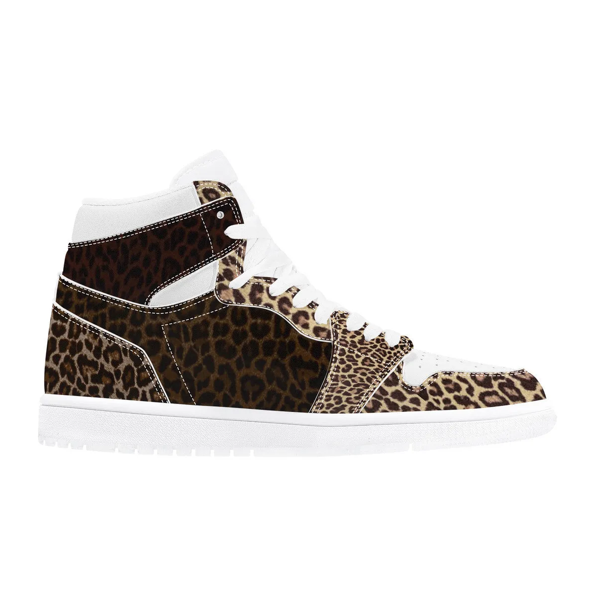 Majestic Black and Gold Print | High Top Customized | Shoe Zero