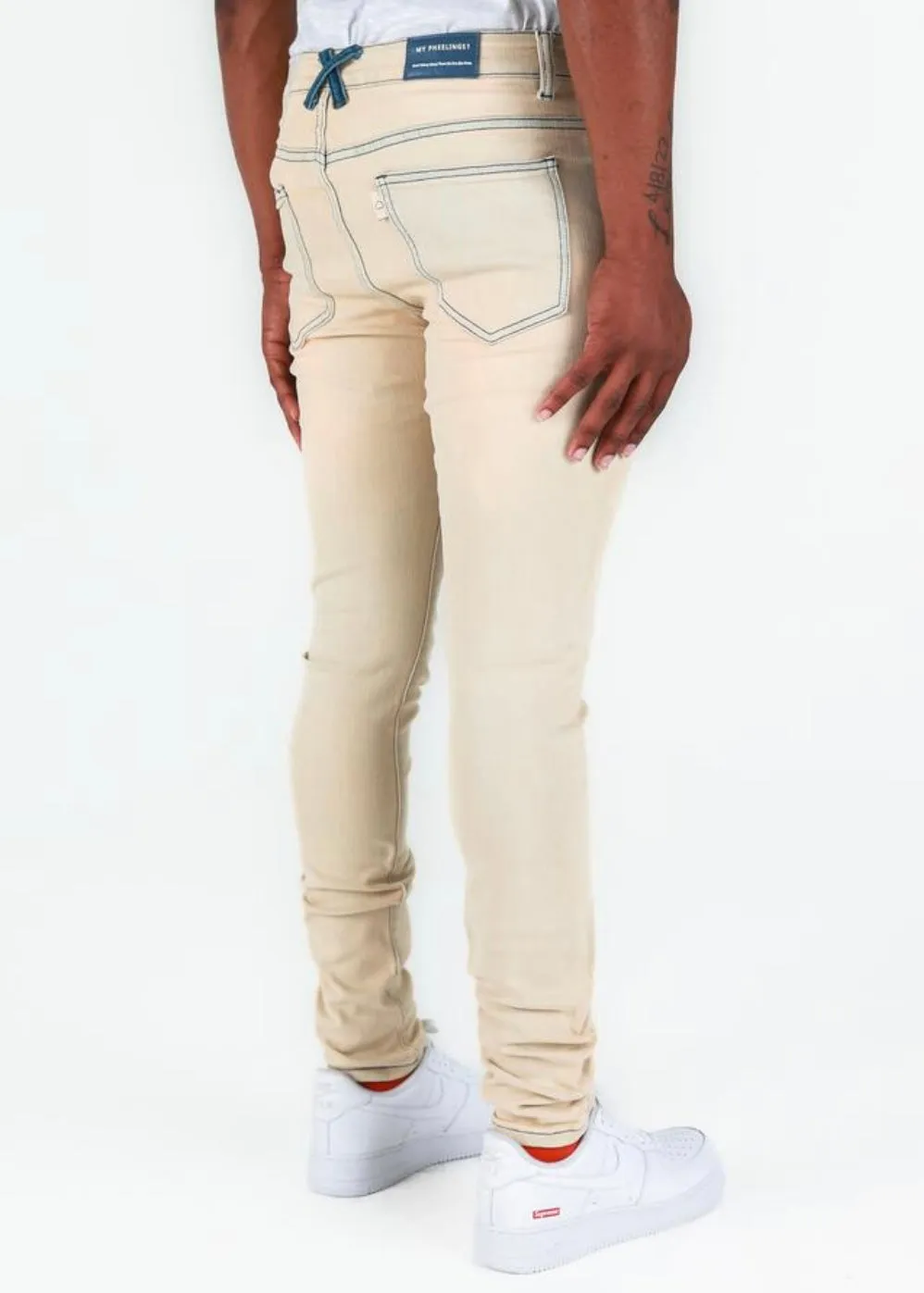 Skinny Fit Left Me Jeans by Pheelings