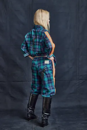 Sexual Healing Navy Silk Trousers
