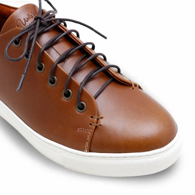 Tom’s Tender Leather Sneaker Toffee Tan
