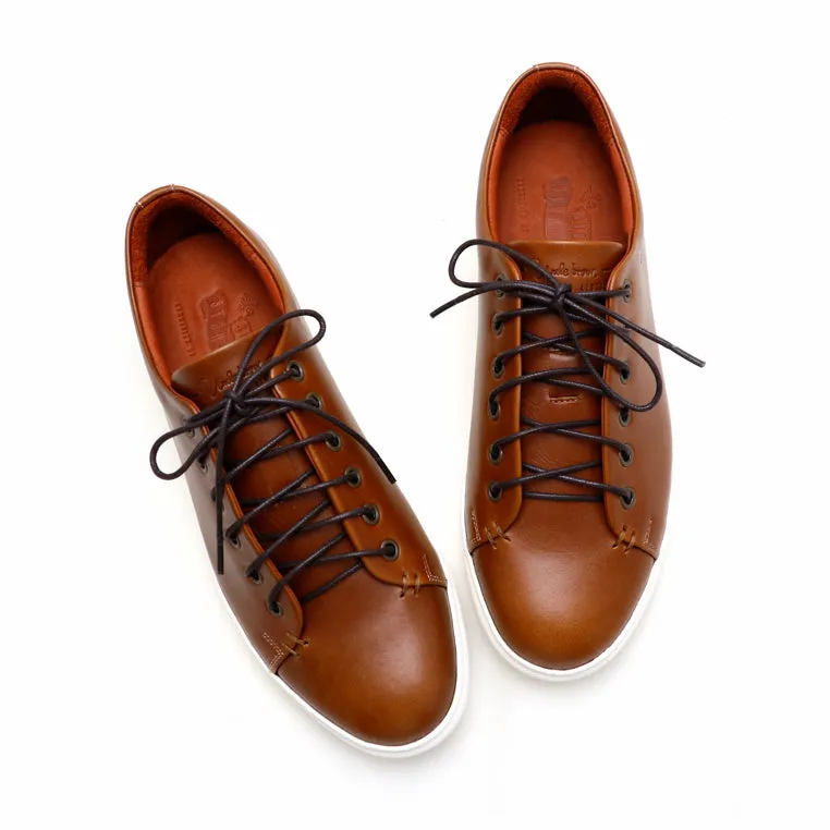 Tom’s Tender Leather Sneaker Toffee Tan