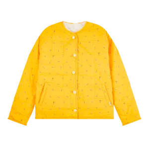 WM Panda Paisley Sherpa Jacket - Marshmallow
